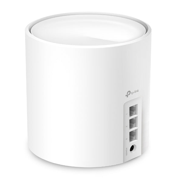 TP-Link Deco X50 - Système Wi-Fi - (routeur) - jusqu'à 2500 pieds carrés - maillage 1GbE - Wi-Fi 6 - Bi-bande