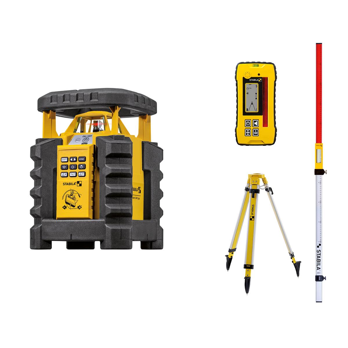 Rotacinis lazerinis nivelyras Stabila LAR350 + priedai