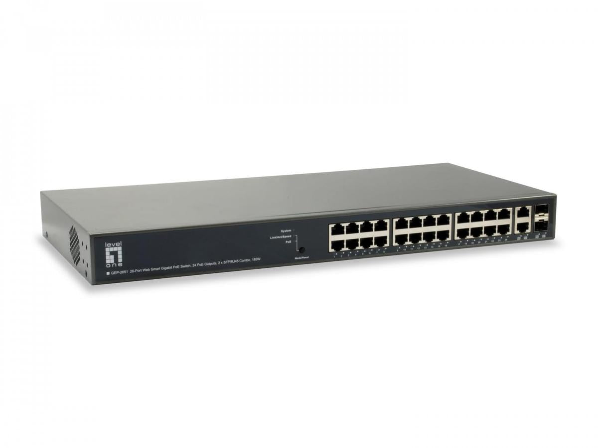 LevelOne GEP-2651 TURING 26-Port Smart-Gigabit Switch