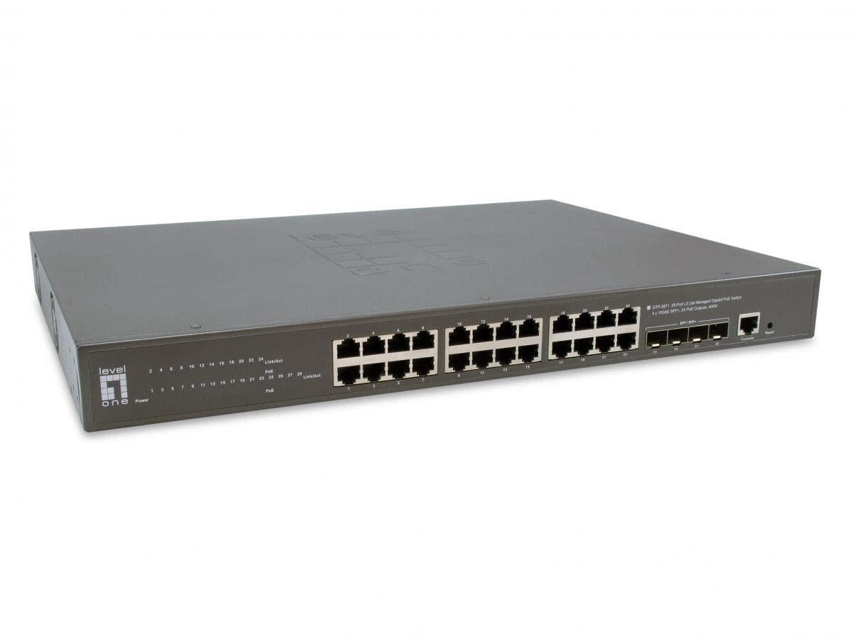 LevelOne GTP-2871 28-Port L3 Lite Managed Switch