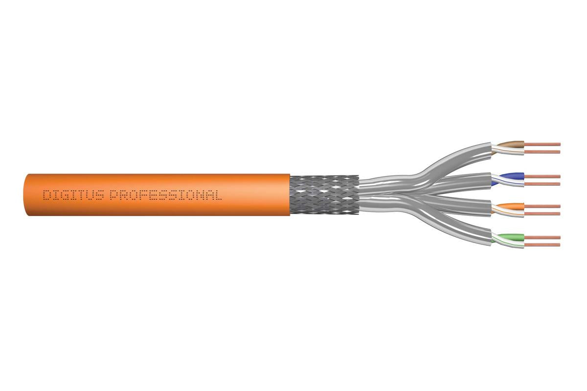 DIGITUS Professional bulk cable - 1000 m - orange, RAL 2000