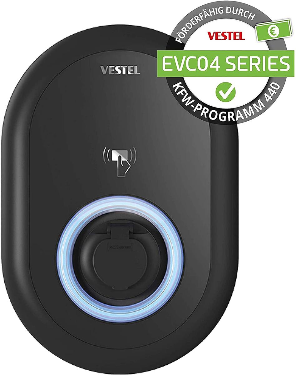 Vestel Wallbox EVC04-AC11SWA-T2P7 Home Smart 11kW 7m Kabel