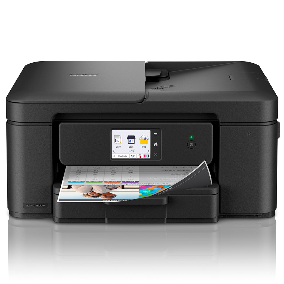 Imprimante Multifonction 3en1 Brother Mini SL DCP-J1460DW (Noir)