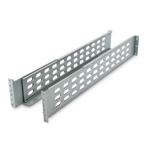 APC SRTRK1 - Kit de rails pour armoire - gris - 1U - pour P/N: SRTL2K2RM1UWC, SRTL2K2RM1UWNC, SRTL3KRM1UIC, SRTL3KRM1UWC, SRTL3KRM1UWNC