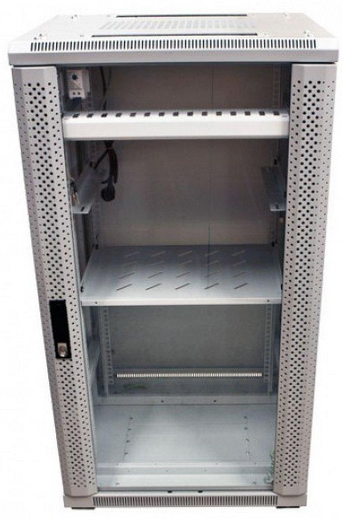 ALLNET 19" Schrank 42HE B600 / T800mm *lichtgrau* SNB-Serie