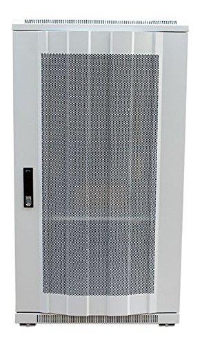 ALLNET 19" Schrank 22HE B600 / T1000mm *lichtgrau* perf. Blechture