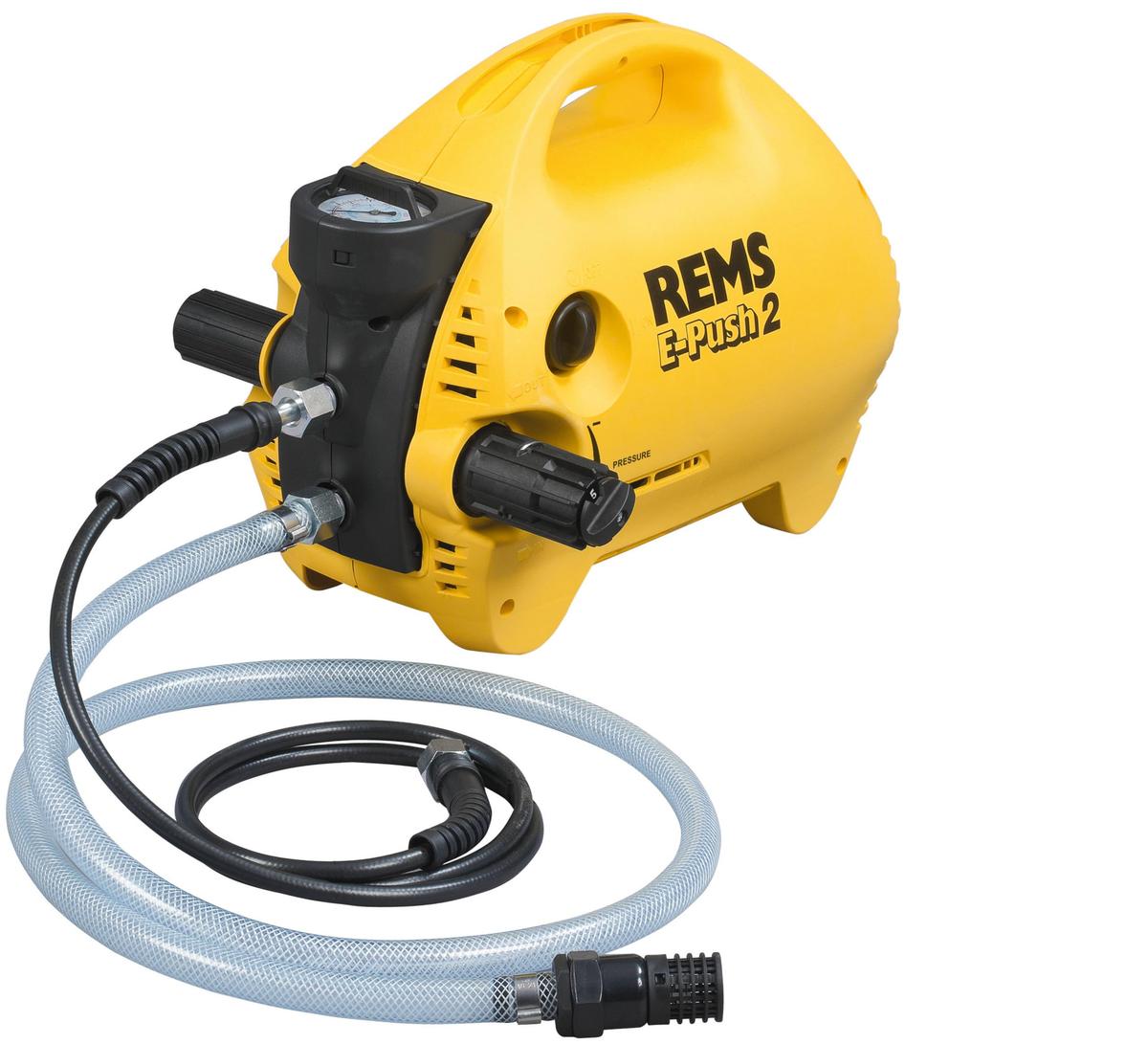 REMS E-PUSH 2 ELEKTRYCZNA POMPA KONTROLNA Z MANOMETREM