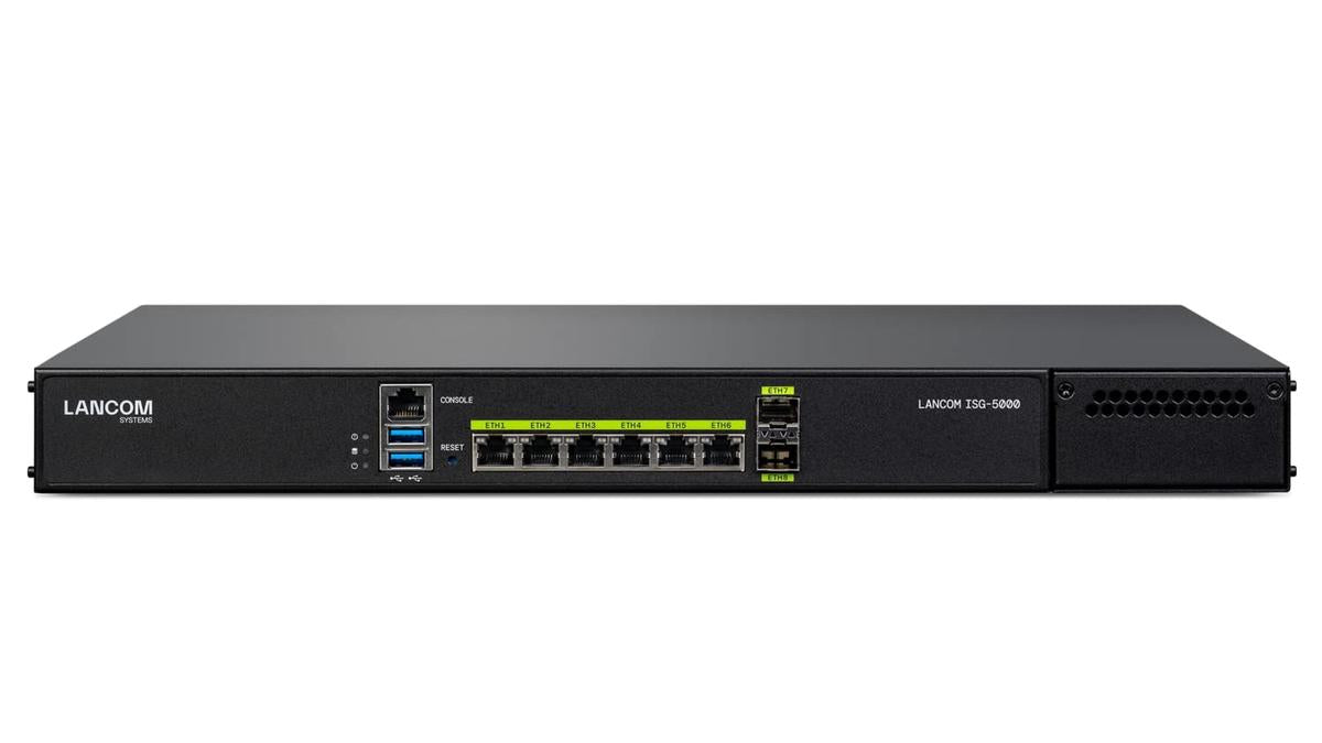 Lancom ISG-5000 Central Site Gateway EU Version 100 VPN Connections Included Expandable to 1000