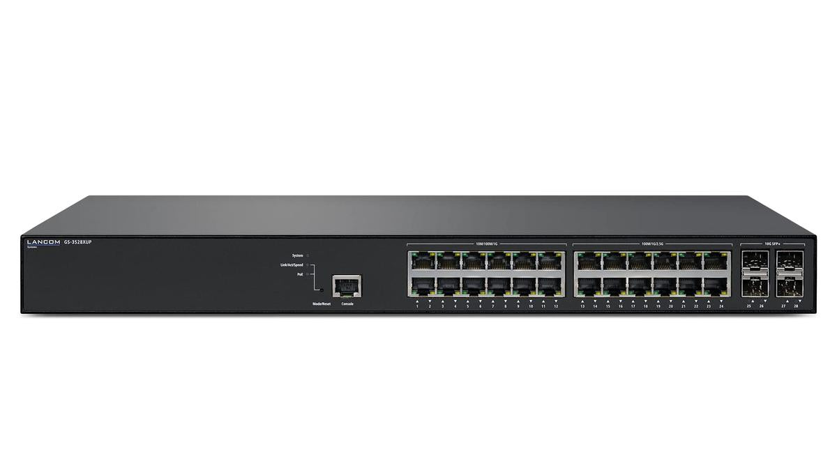 LANCOM GS-3528XUP Managed L3-Lite 12x1 12x2.5GBE 4xSFP+ POE+