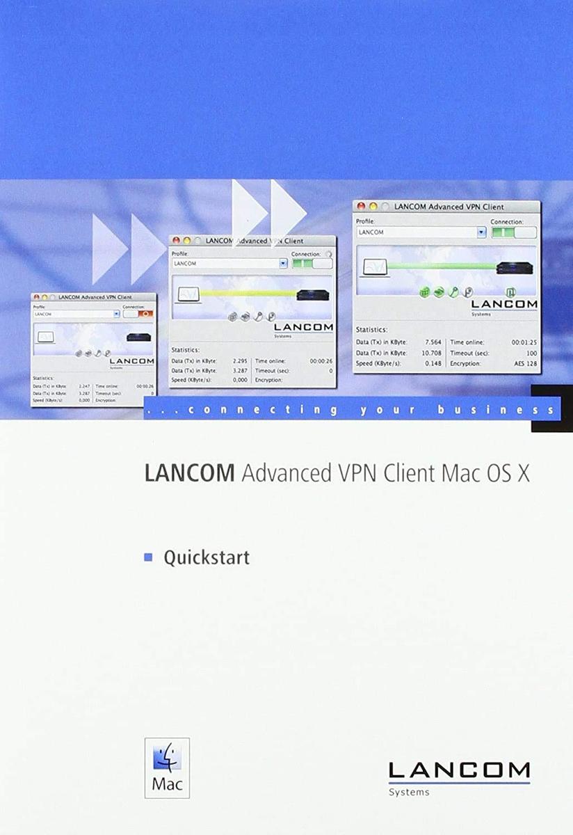 Lancom Advanced VPN Client Lizenz 10 Benutzer (Mac)