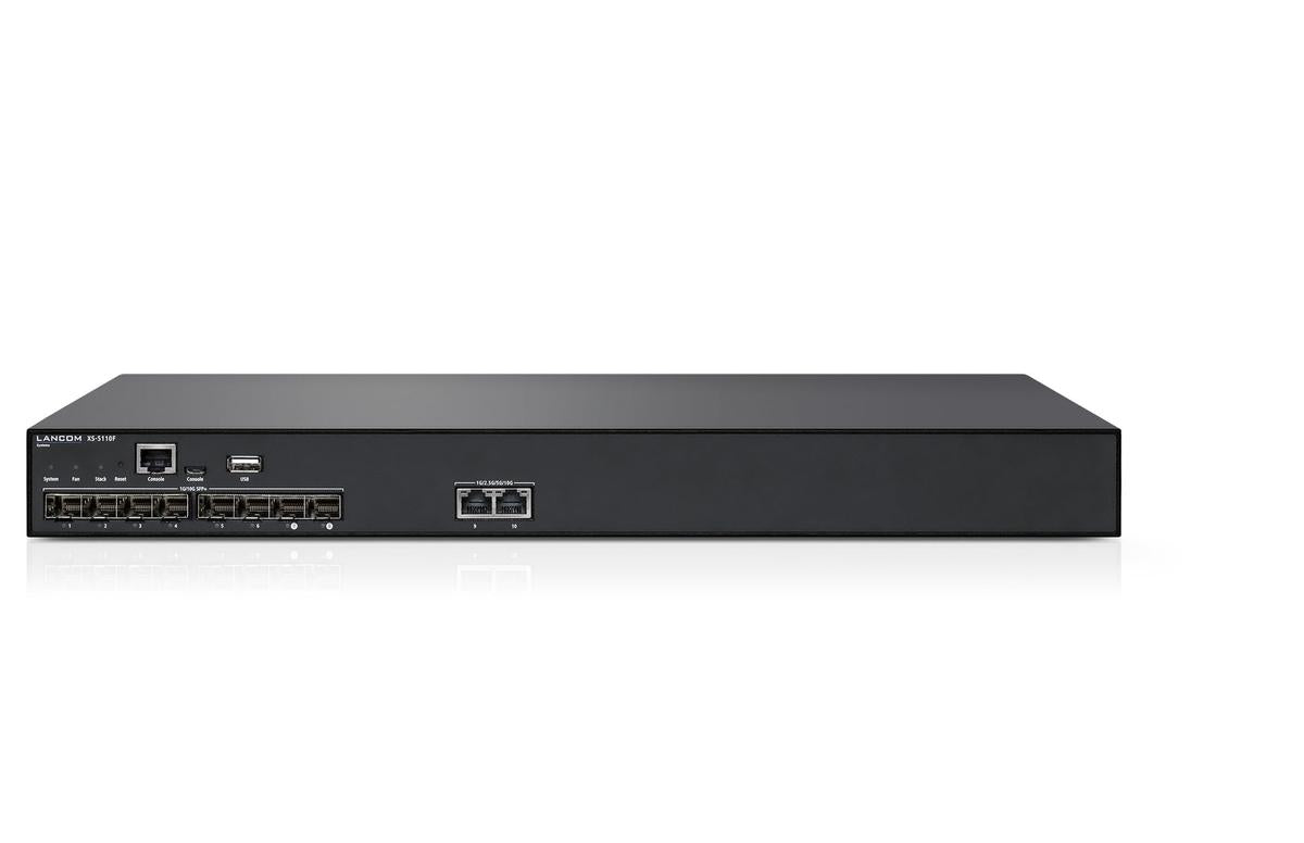Lancom XS-5110F 10 Anschlsse managed an Rack montierbar