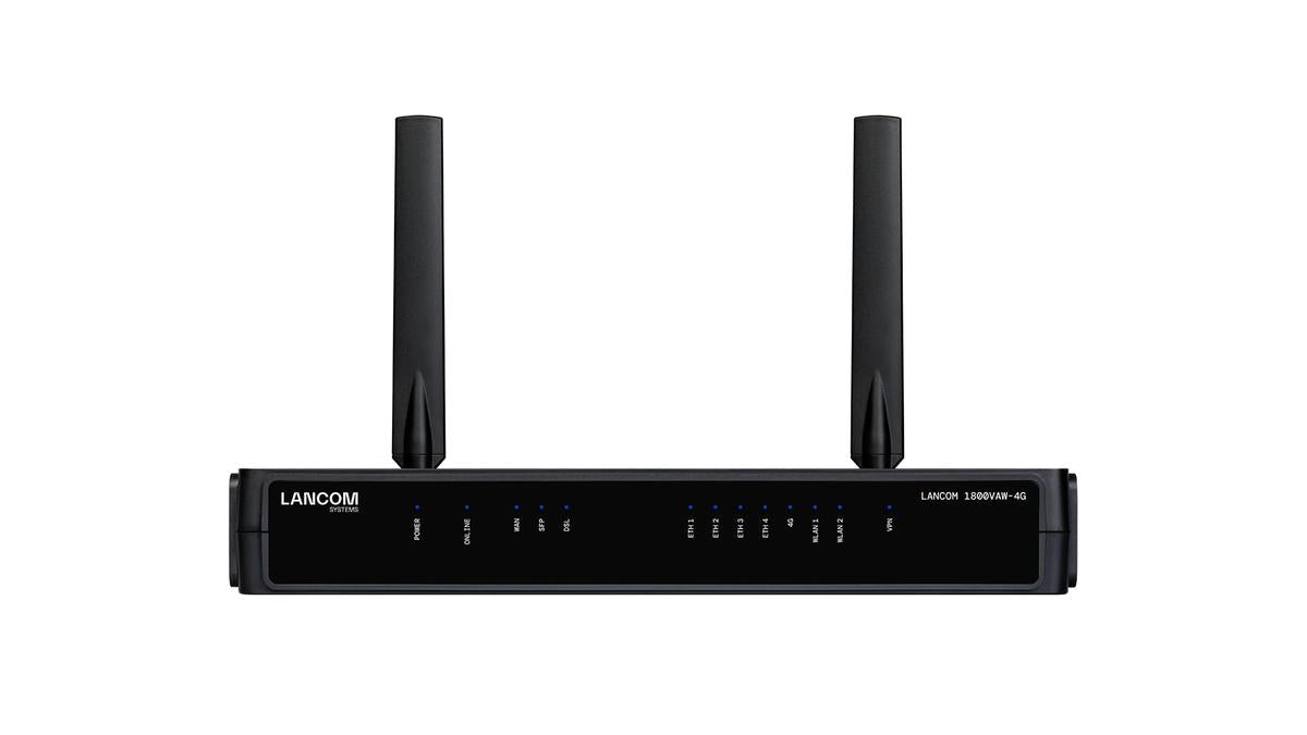 Lancom 1800VAW-4G (EU) VPN-Router mit UMTS 4G LTE WIFI VSDL2- und ADSL2+