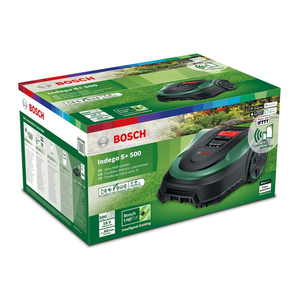 Bosch Indego S+ 500 robotic lawn mower