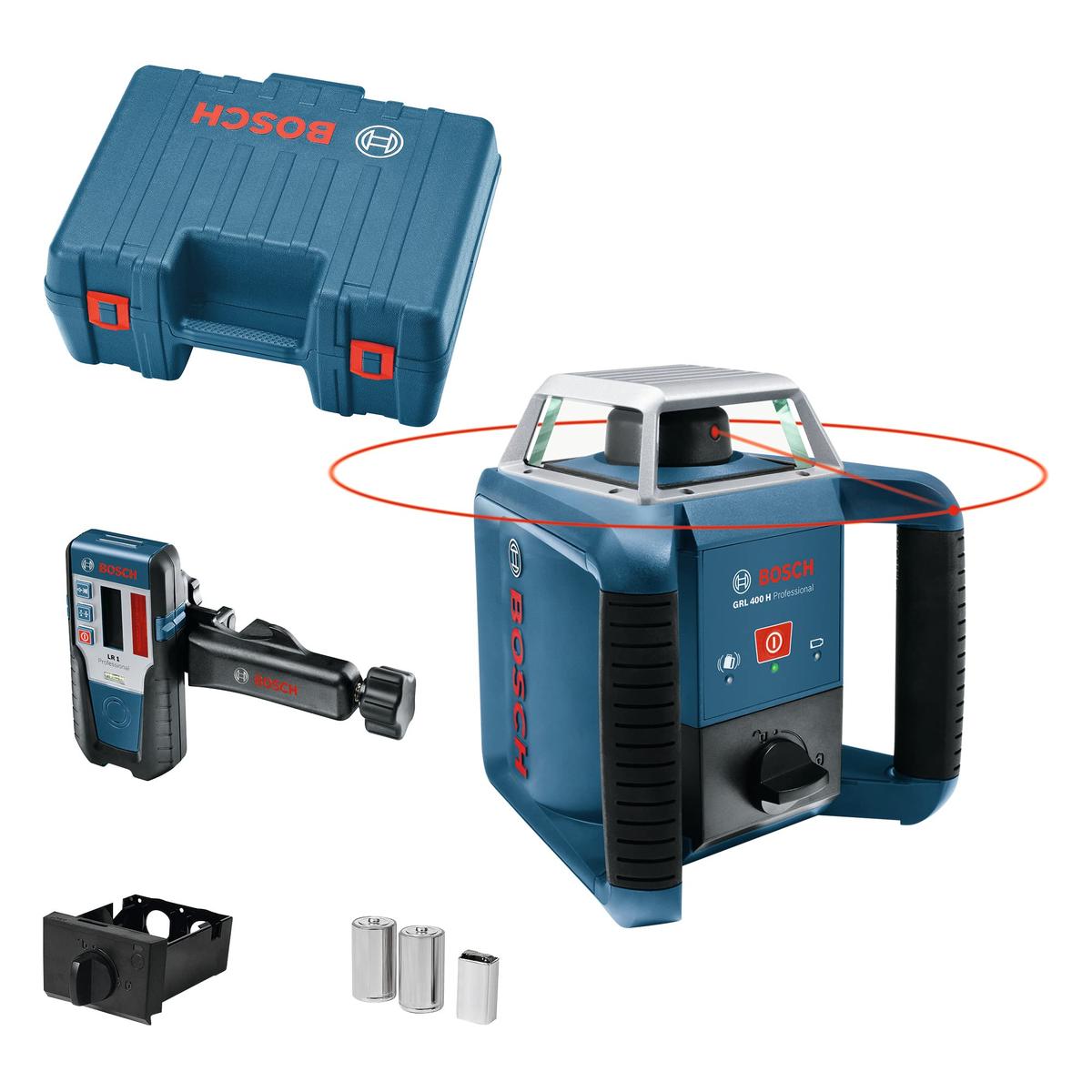 BOSCH LASER OBROTOWY GRL 400 H +ODBIORNIK LR 45 LB