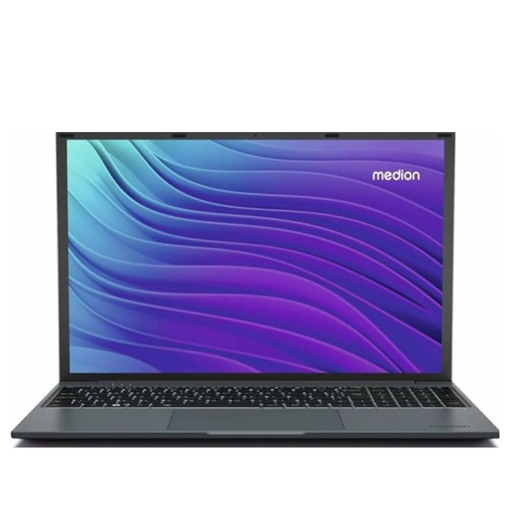 Medion Akoya E16433 Laptop 16 Inch Intel Core i7-1255U 16 GB RAM 1 TB SSD Grey