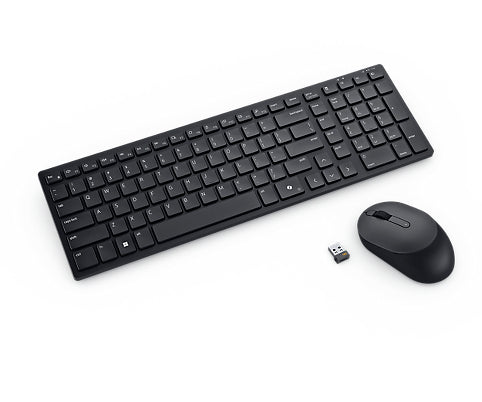 Dell KM555 -Pack Clavier + Souris sans fil noir français (AZERTY).