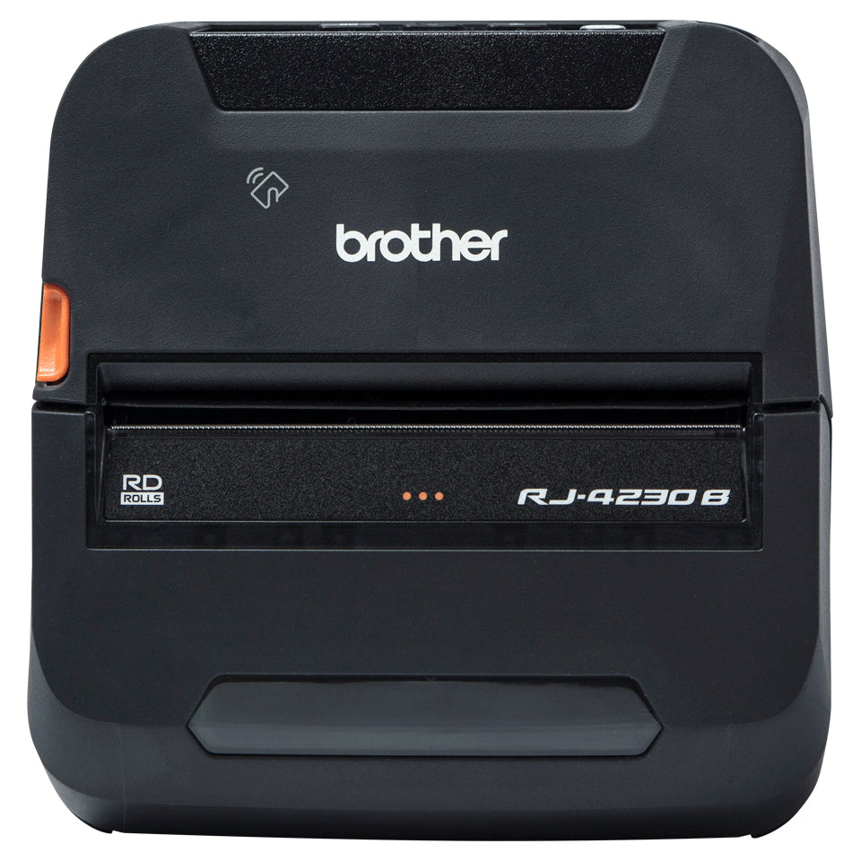 Brother RuggedJet RJ-4230B - Imprimante de reçus - thermique direct - Rouleau (11,4 cm) - 203 x 203 ppp - jusqu'à 127 mm/sec - USB 2.0, Bluetooth 4.2