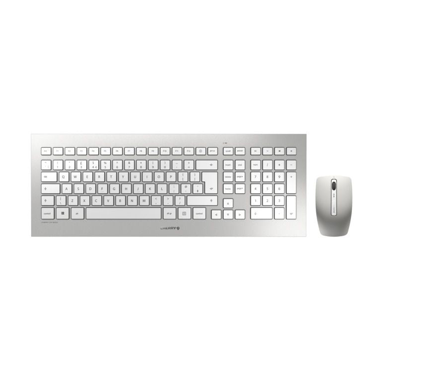 Clavier et souris sans fil Cherry JD-0310ES Gris Espagnol Qwerty