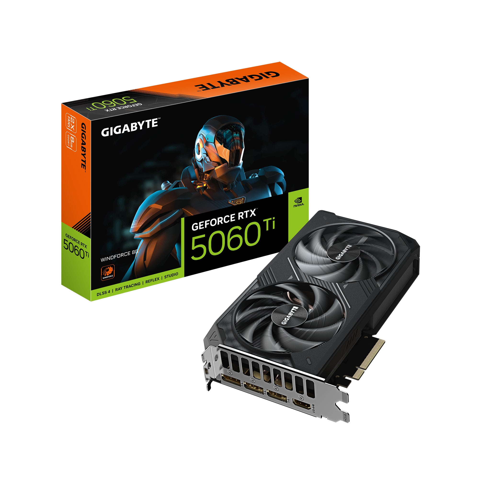 Carte Graphique Gigabyte 9VN506TW8-00-G10 geforce rtx 5060 ti 8 GB GDDR6 GDDR7