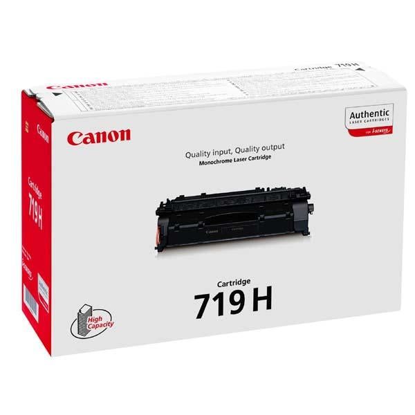 Canon 719 H - À rendement élevé - noir - original - cartouche de toner - pour i-SENSYS LBP251, LBP252, LBP253, LBP6310, MF411, MF416, MF418, MF419, MF6140, MF6180
