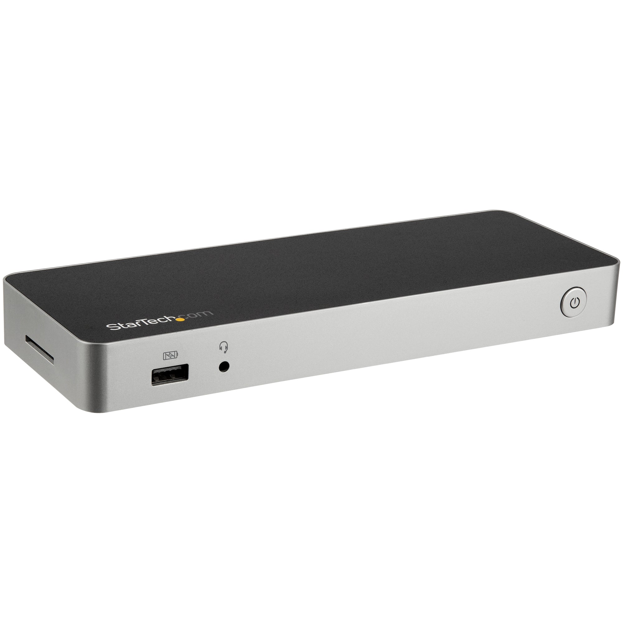 StarTech.com Dock USB-C pour PC portable - 2x 4K, PD 60W et lecteur SD - Station d'accueil - USB-C - HDMI, DP - 1GbE - 60 Watt