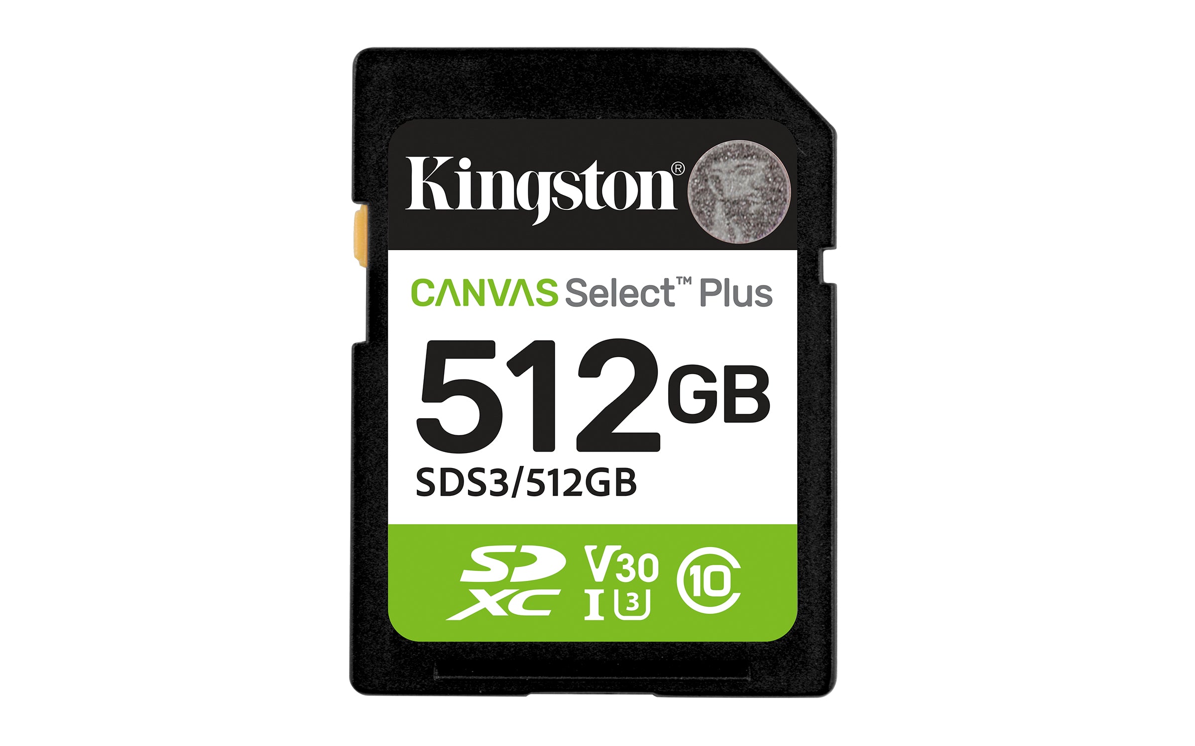 Carte Mémoire Micro SD avec Adaptateur Kingston SDS3/512GB 512 GB
