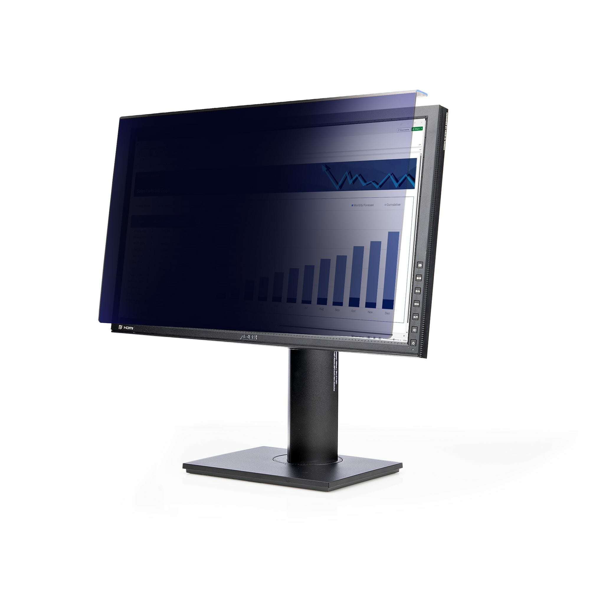 StarTech.com Filtre de Confidentialité pour Écran 27" 16:9, +/- 30° - Filtre anti-indiscrétion - à double sens - amovible - branchement - Largeur 27 po. - noir