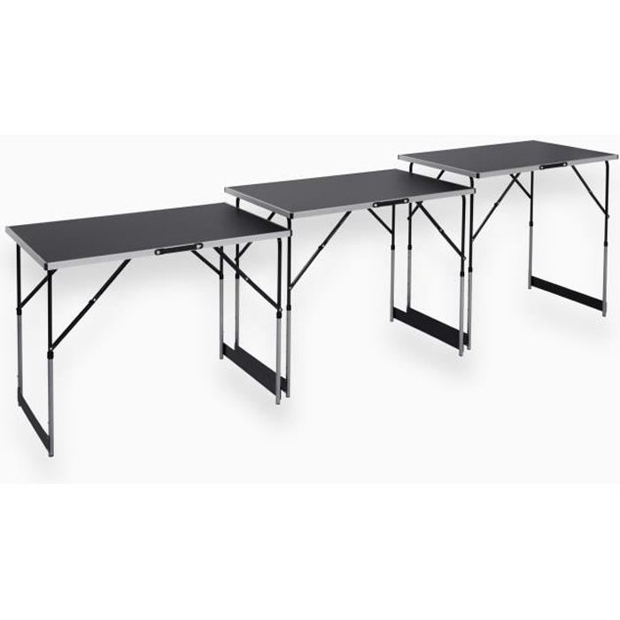 Jeu de 3 tables Meister