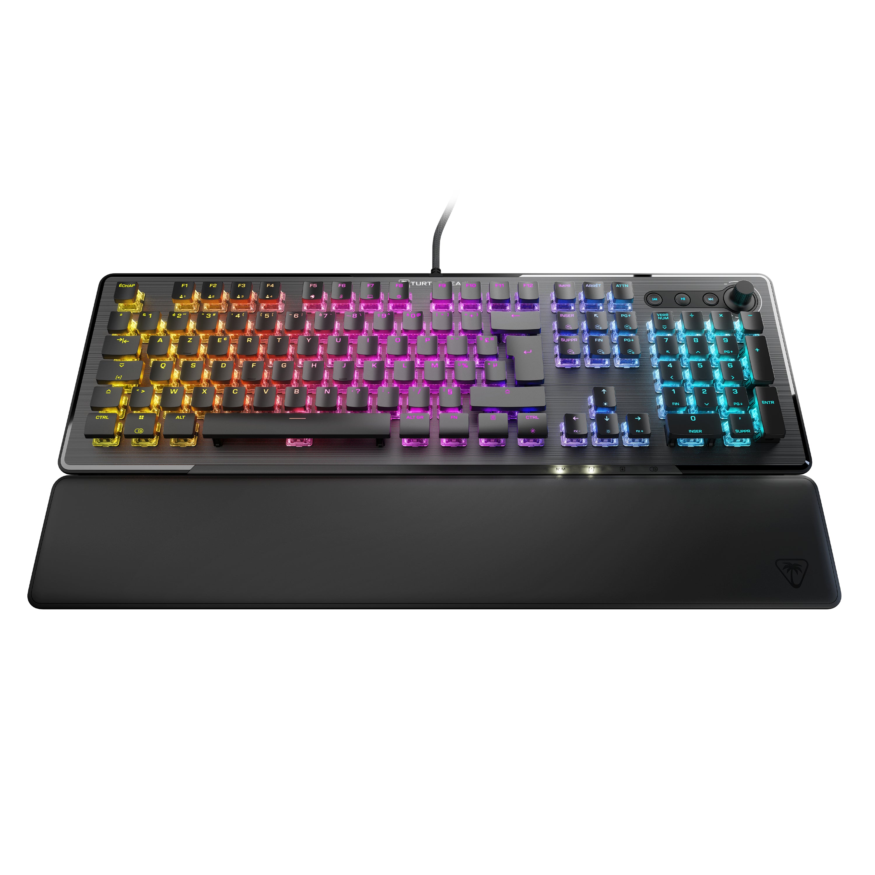Clavier Turtle Beach Vulcan II Noir Français AZERTY