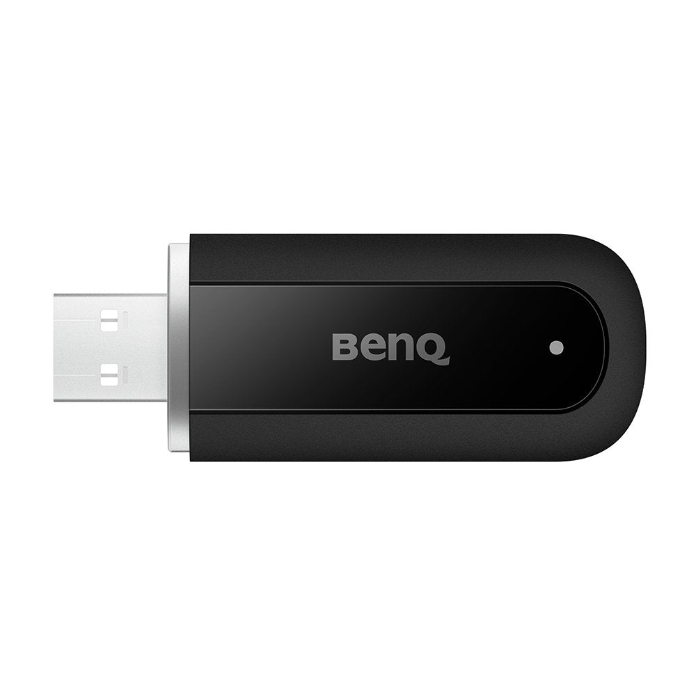 BenQ WD02AT - Adaptateur réseau - USB 2.0 - Wi-Fi 5, Wi-Fi 6, Bluetooth 5.2 - noir