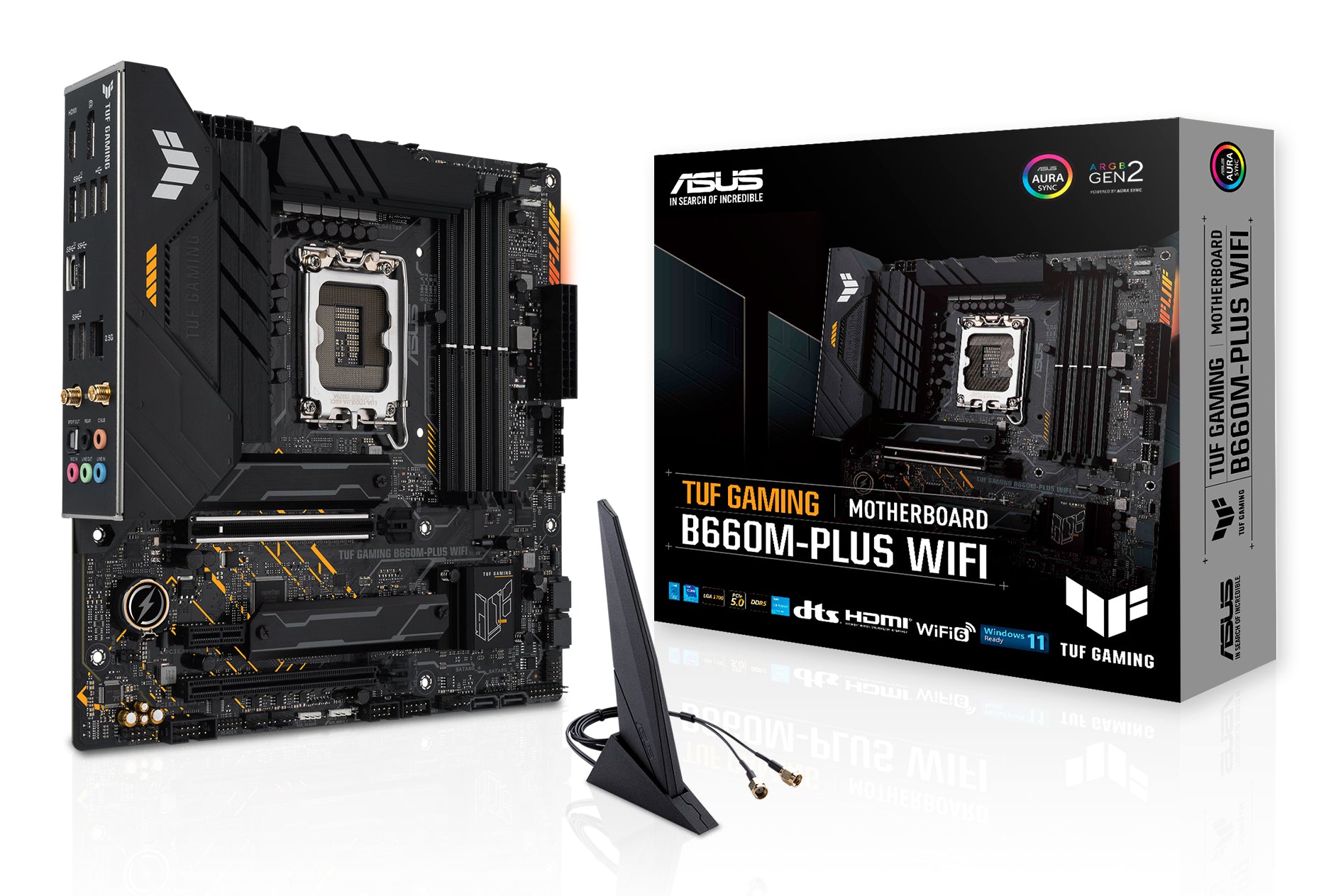 Carte Mère Asus Tuf Gaming B660M-Plus Wifi DDR5 (Intel LGA 1700) Micro ATX