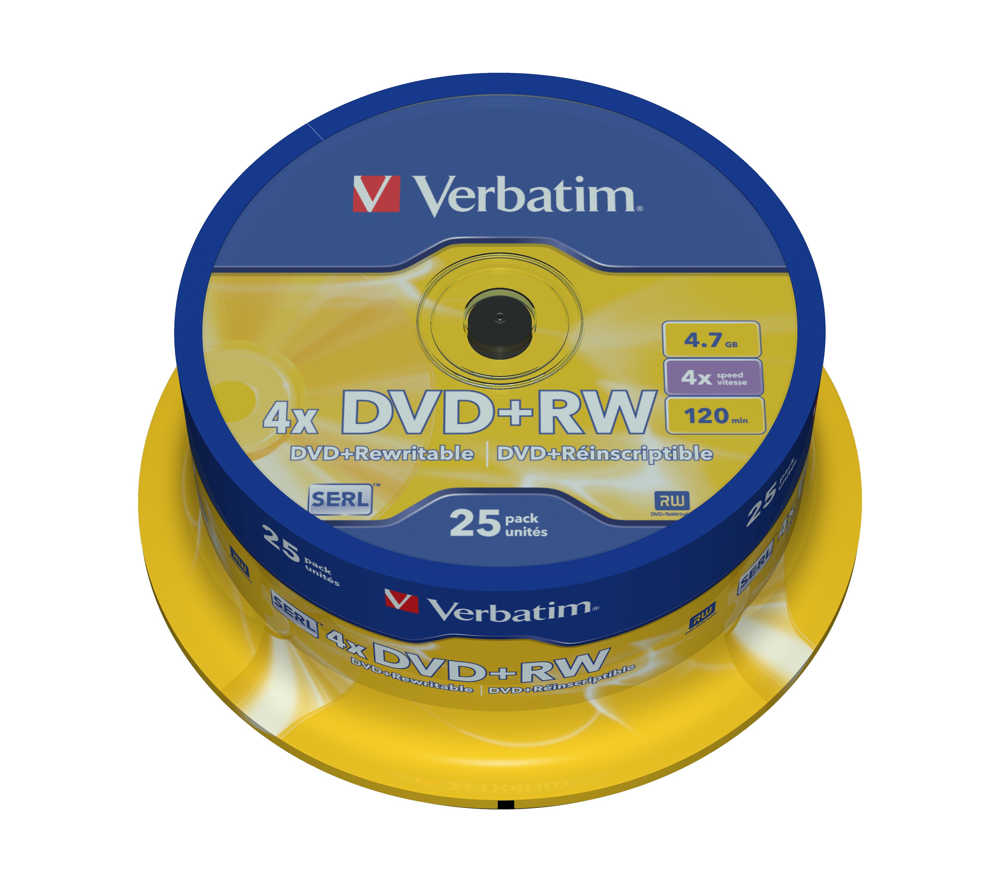DVD+RW Verbatim 43489 4,7 GB