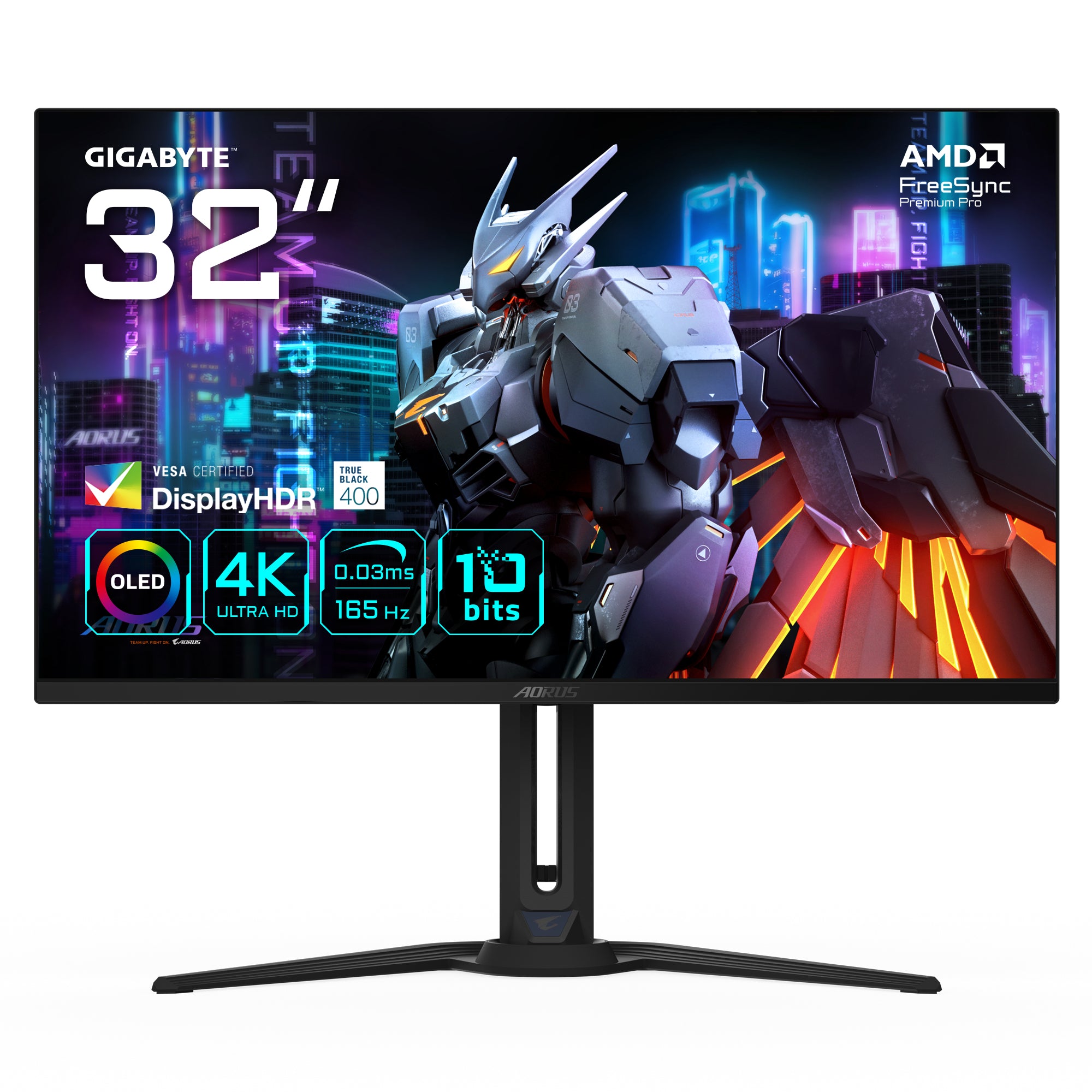 Monitor Gaming Gigabyte 20VM0-FO32UBA-1EKR 4K Ultra HD 31,5"