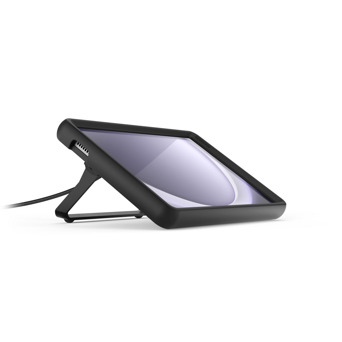 Compulocks Galaxy Tab A9 8.7" Secured Kickstand - Pare-chocs pour tablette - béquille - caoutchouc - noir - pour Samsung Galaxy Tab A9