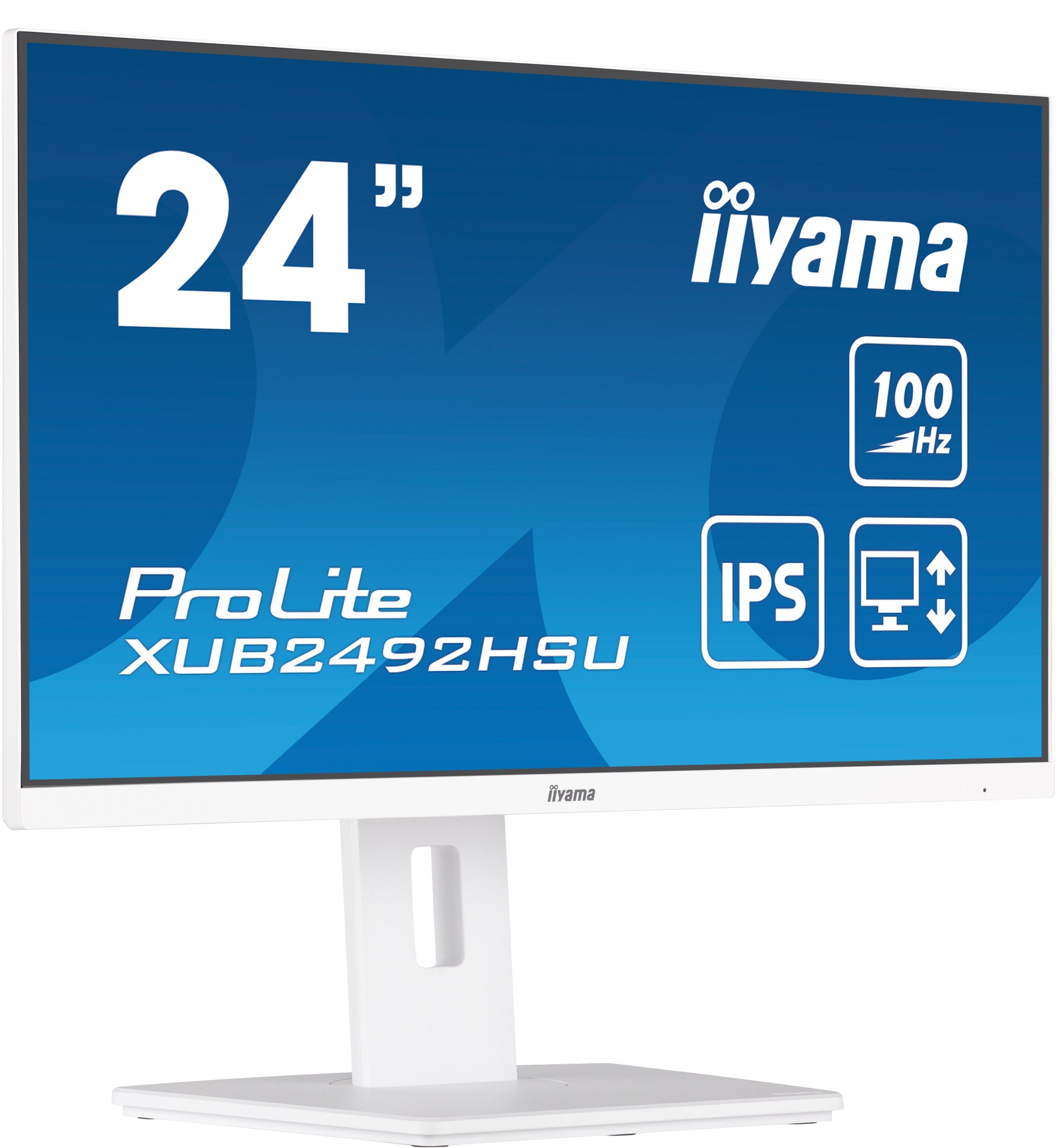 XUB2492HSU-W6 24" FHD/100Hz/IPS/PIVOT/FS/BLANC