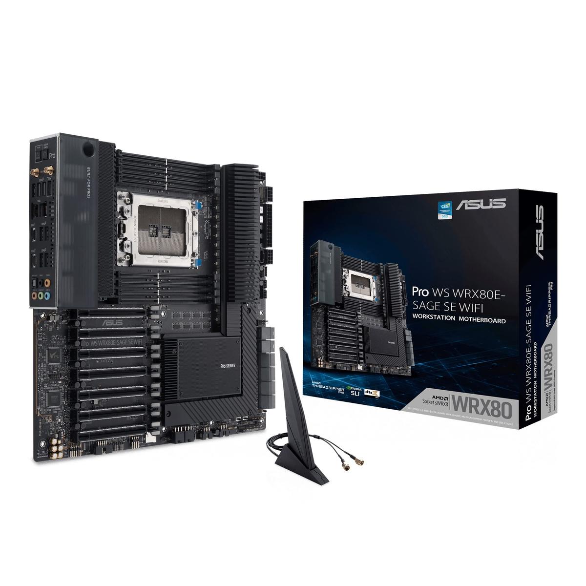 ASUS Mainboard Pro WS WRX80E-SAGE SE E-ATX Sockel sWRX8 Retail