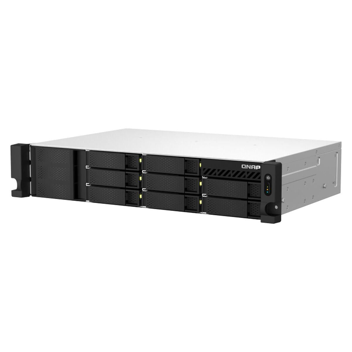 QNAP TS-873AEU-4G, NAS, Rack (2U), Ryzen Embedded, V1500B, Black