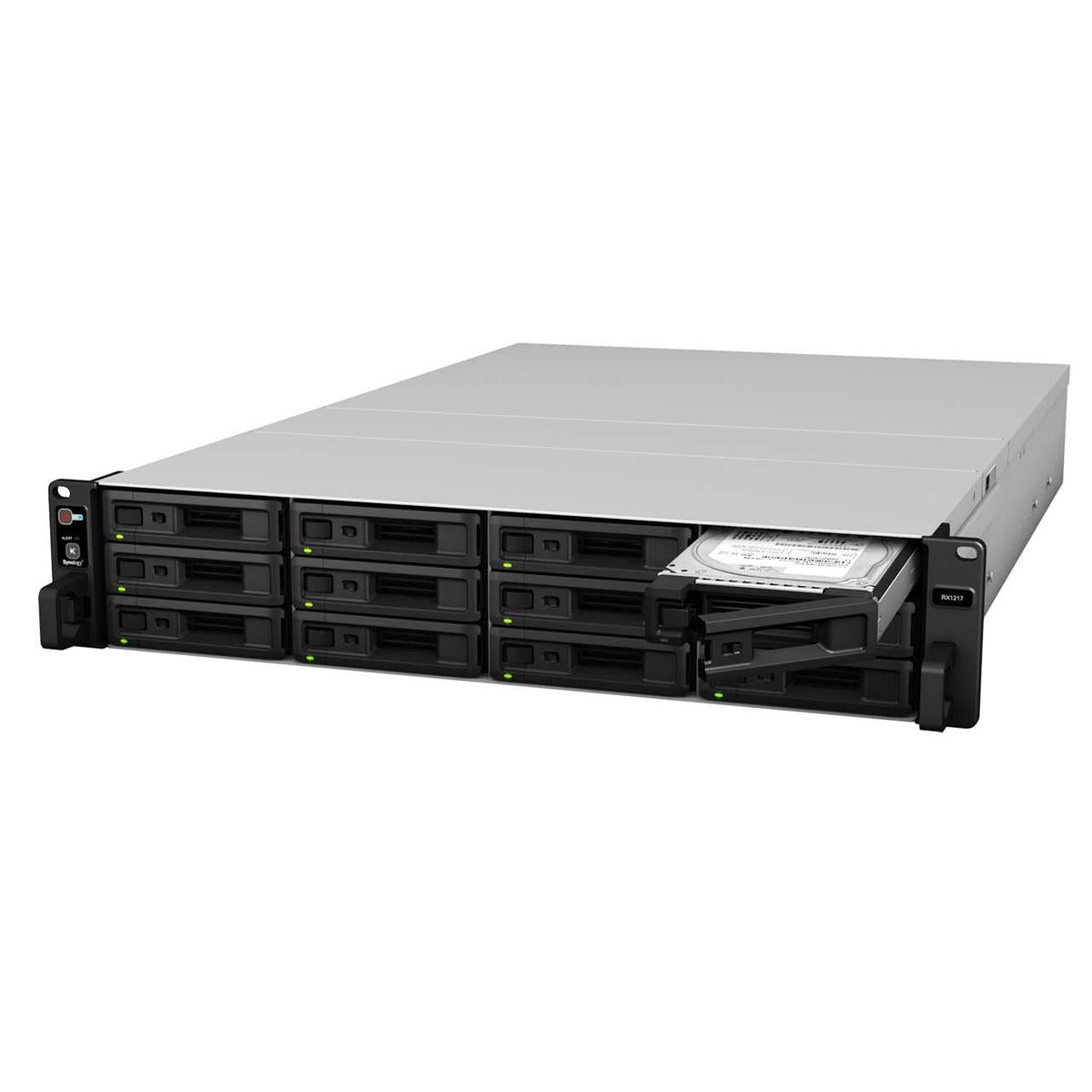 Synology RX1217 - Boîtier de stockage - 12 Baies (SATA-600) - rack-montable - 2U
