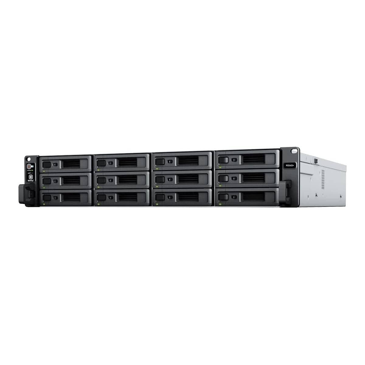 Synology | RackStation | RS2423+ 12-bay | AMD Ryzen | V1780B | Processor frequency 3.6 GHz | 8 GB | DDR4