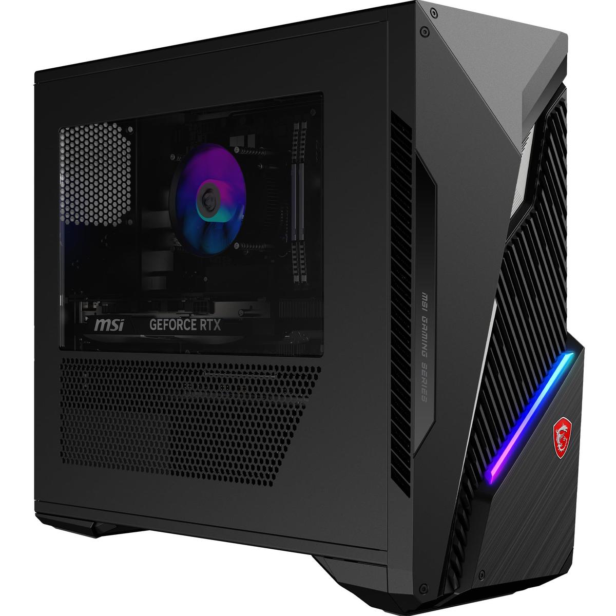 MSI MAG Infinite E1 14NUC5-023AT Gaming Desktop Intel Core i5 RTX 4060 Windows 11 Home Black