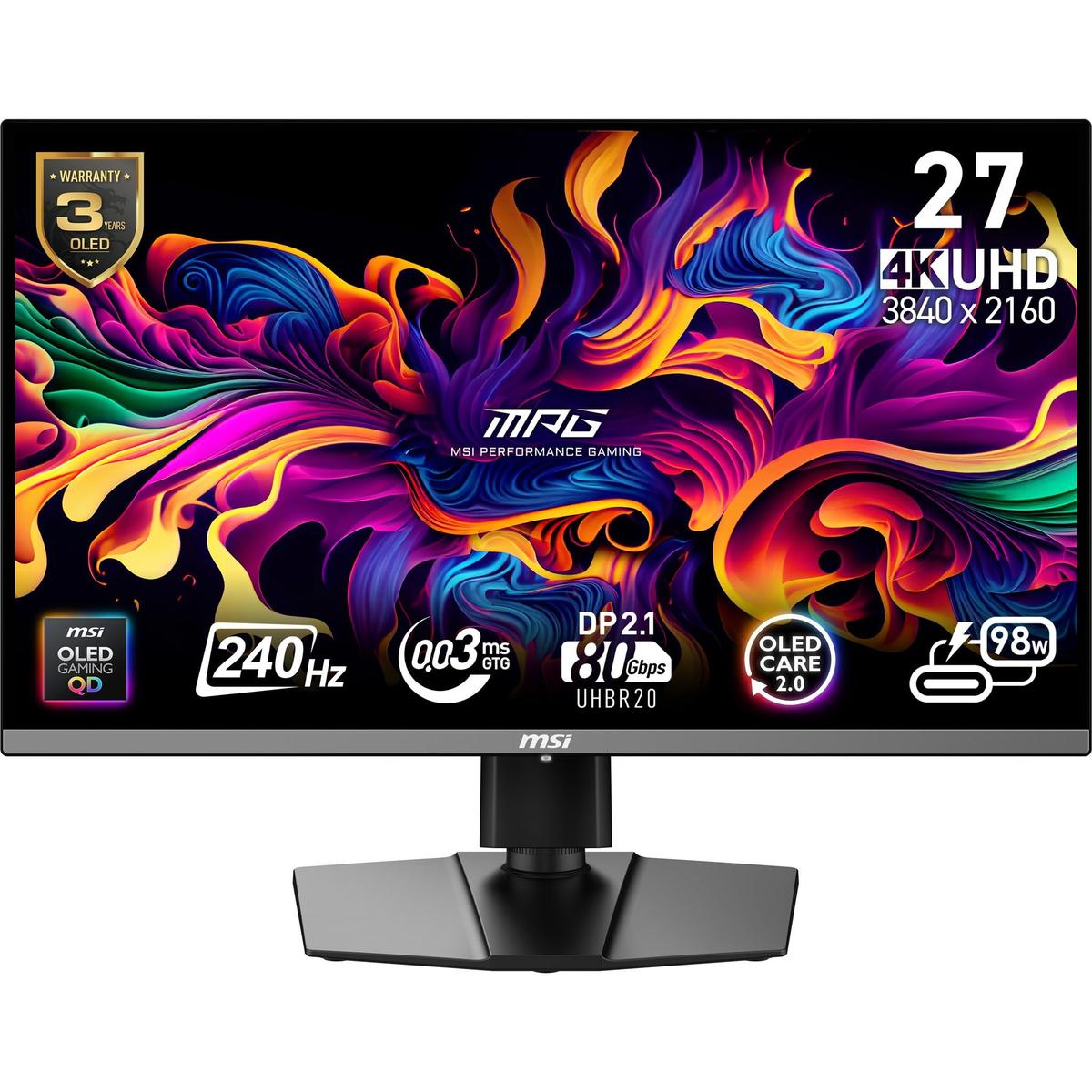 MSI 27" MPG 272URXDE QD-OLED (null cm (null Zoll))