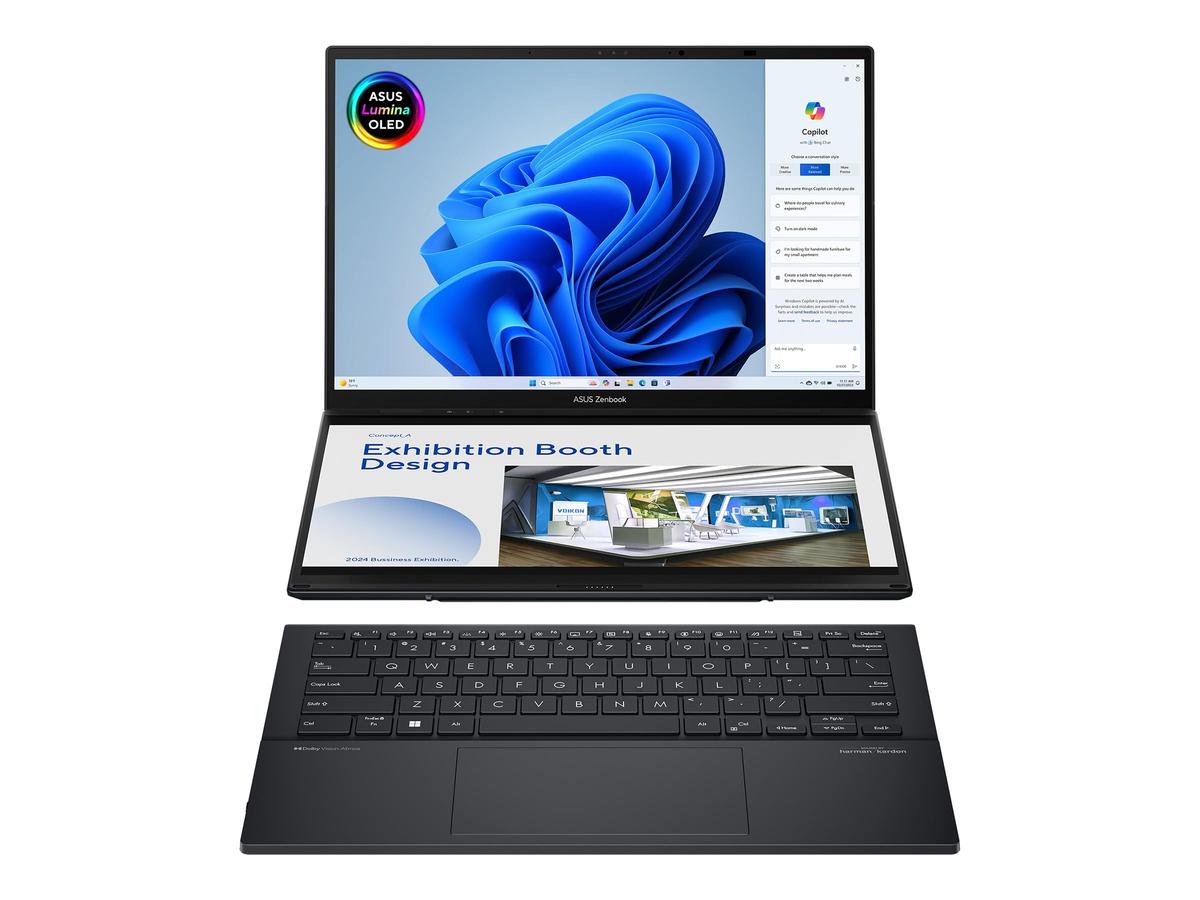 ASUS Zenbook Duo OLED Touch UX8406CA-PZ195X Core Ultra 9 285H 32GB/2TB 14" WQXGA+ Win11 Pro