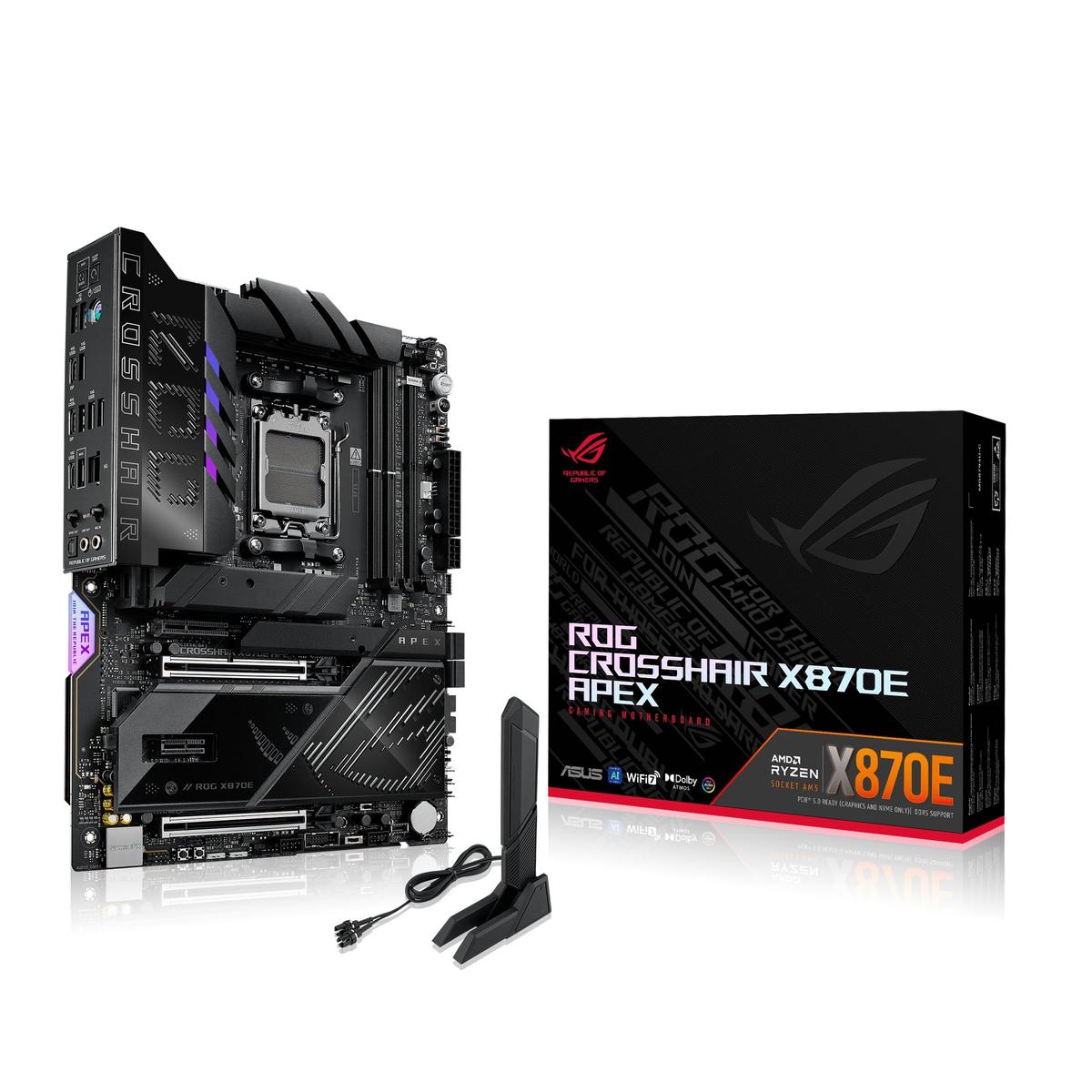 MB ASUS ROG CROSSHAIR X870E APEX (AMD,AM5,DDR5,ATX)