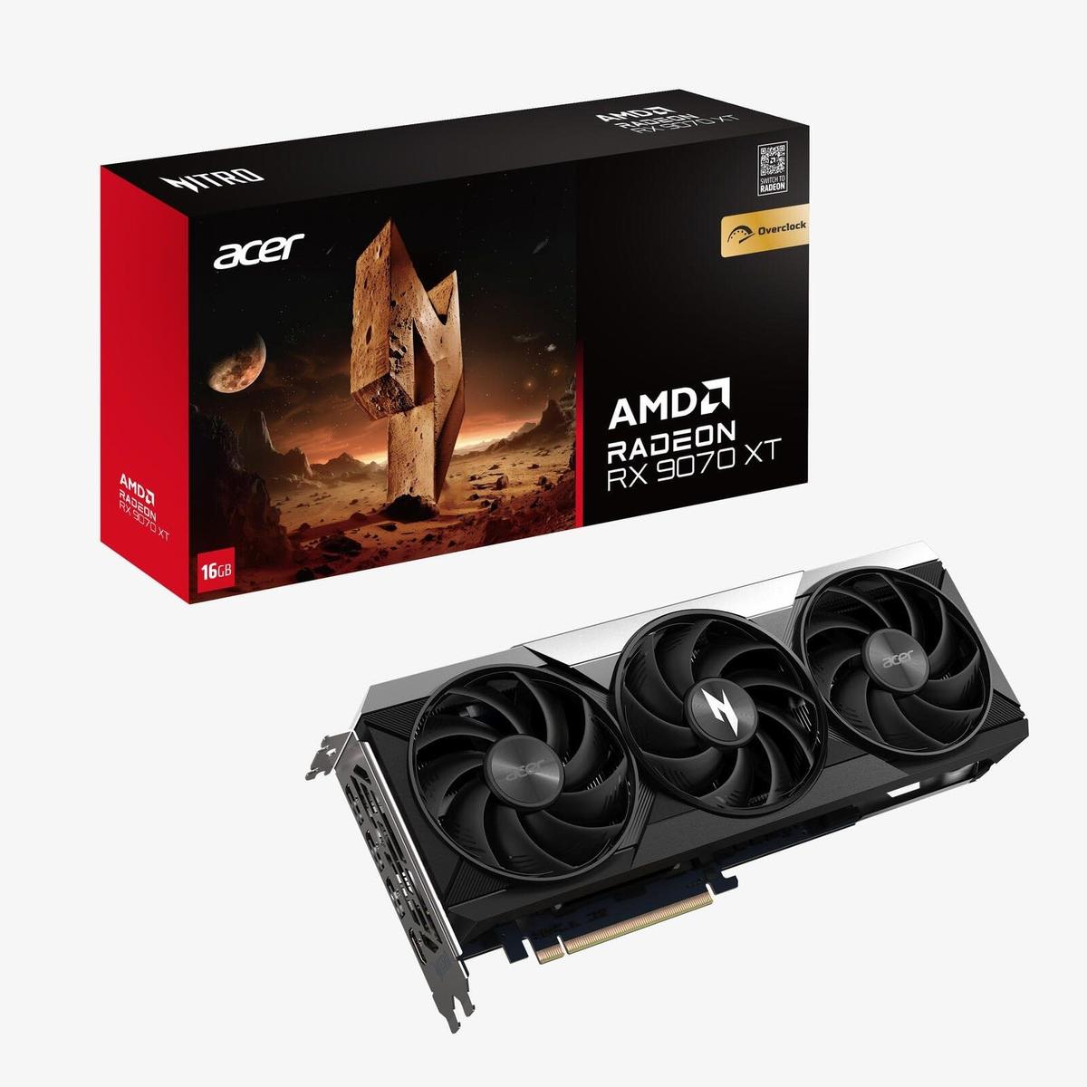 VGA Acer Nitro AMD RX 9070 XT 16G OC