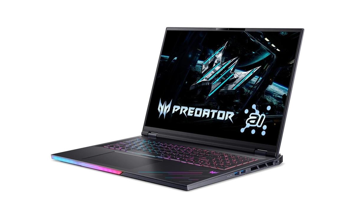 Acer Predator Helios 18 AI PH18-73-97FE 18" WQXGA MiniLED Core U9 275HX RTX5080 Win 11 Pro