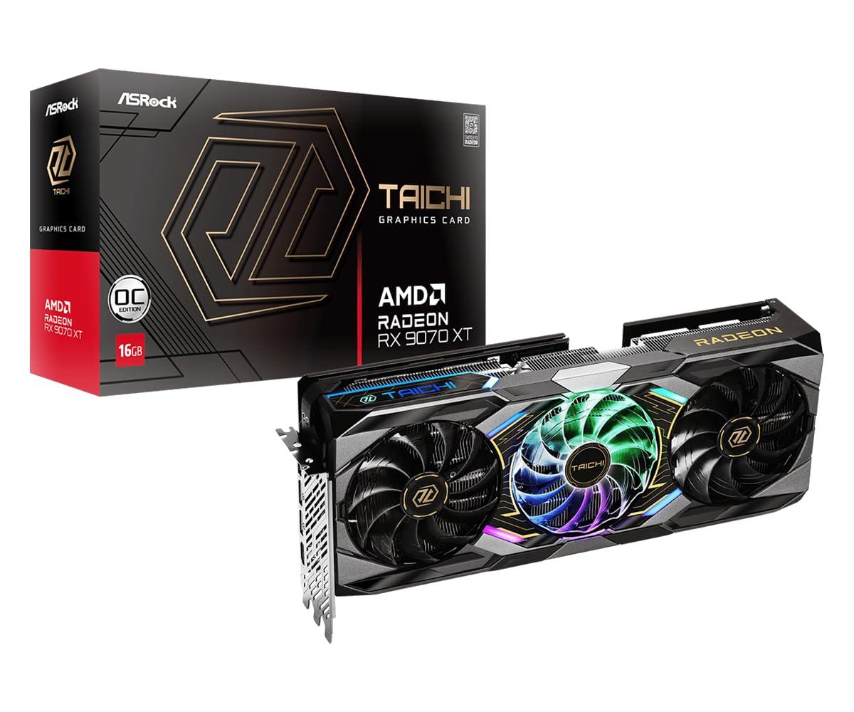 VGA ASRock Radeon RX 9070 XT 16GB Taichi OC