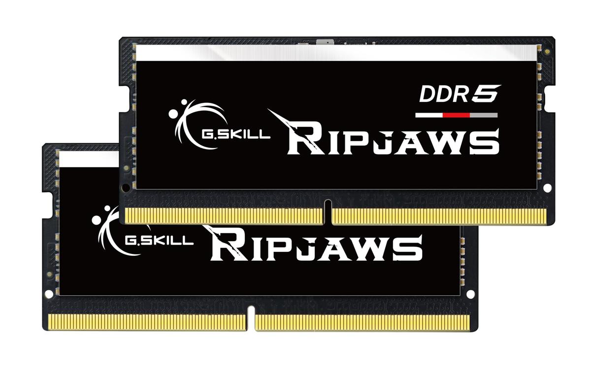 G.SKILL Ripjaws 64GB [2x32GB 5600MHz DDR5 CL40 SODIMM]