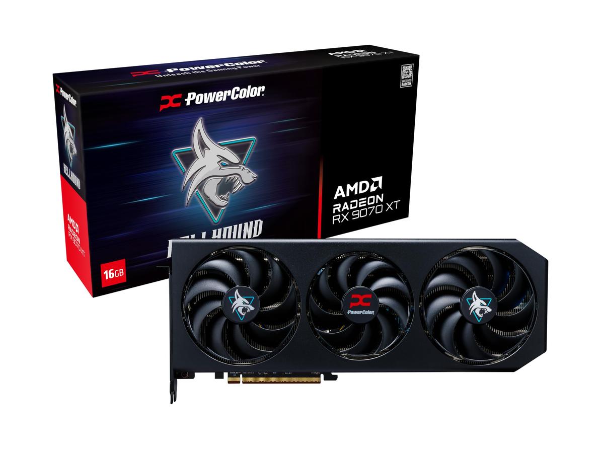VGA PowerColor Radeon Hellhound RX 9070 XT 16GB GDDR6