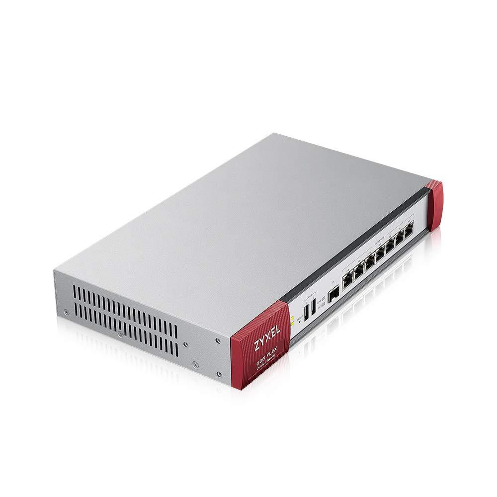 ZYXEL USG FLEX500, 7 GIGABIT USER-DEFINABLE PORTS, 1*SFP, 2* USB (DEVICE ONLY)