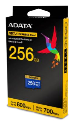 Carte Mémoire Adata UD256GEX3L1-C